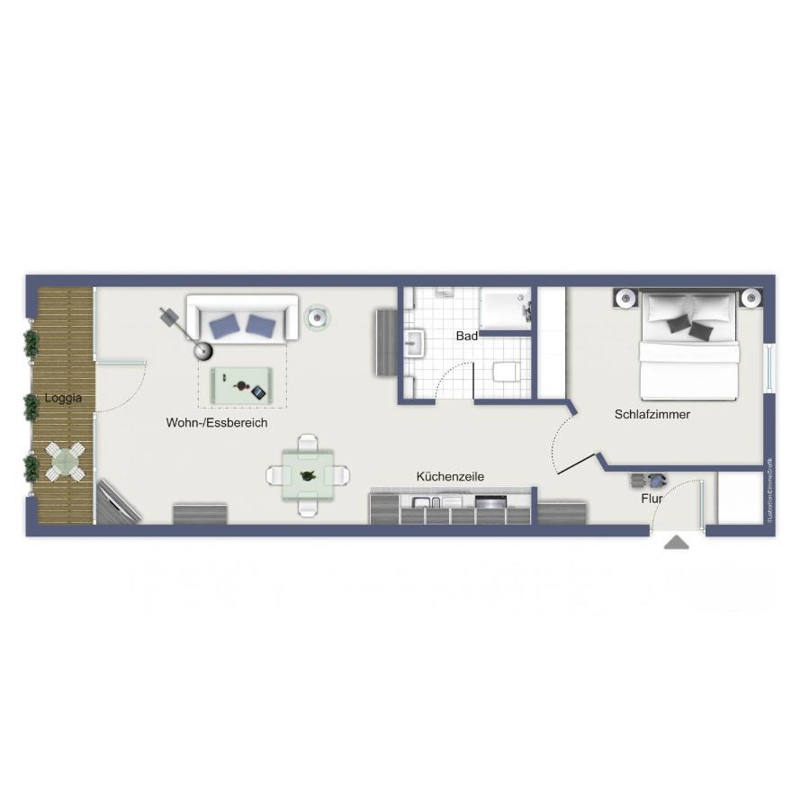 Meeresblick Wohnung 116 Kuehlungsborn Luaran gambar